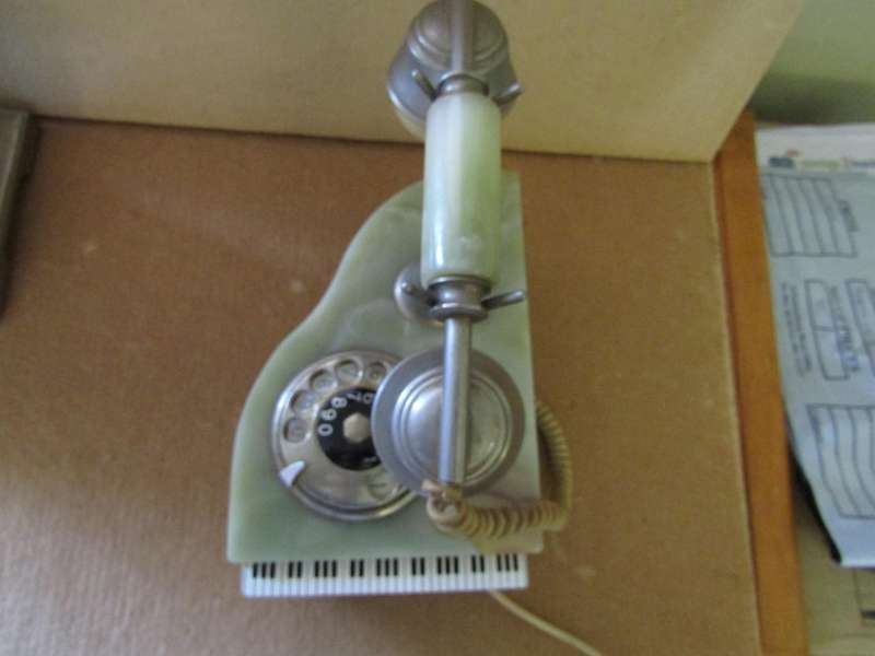 Vintage Alabaster Telephone Works 100% Weighs 4kg