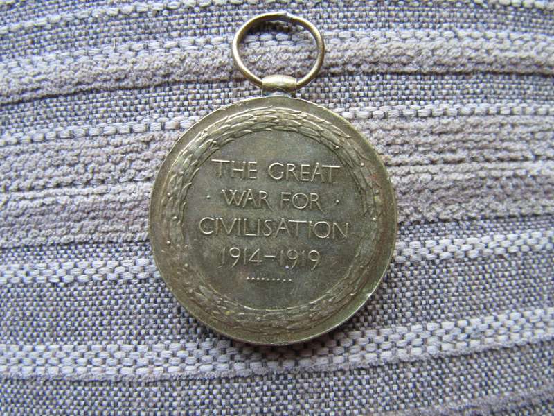 WW1 Medal to DVR EG Cumming F R. E