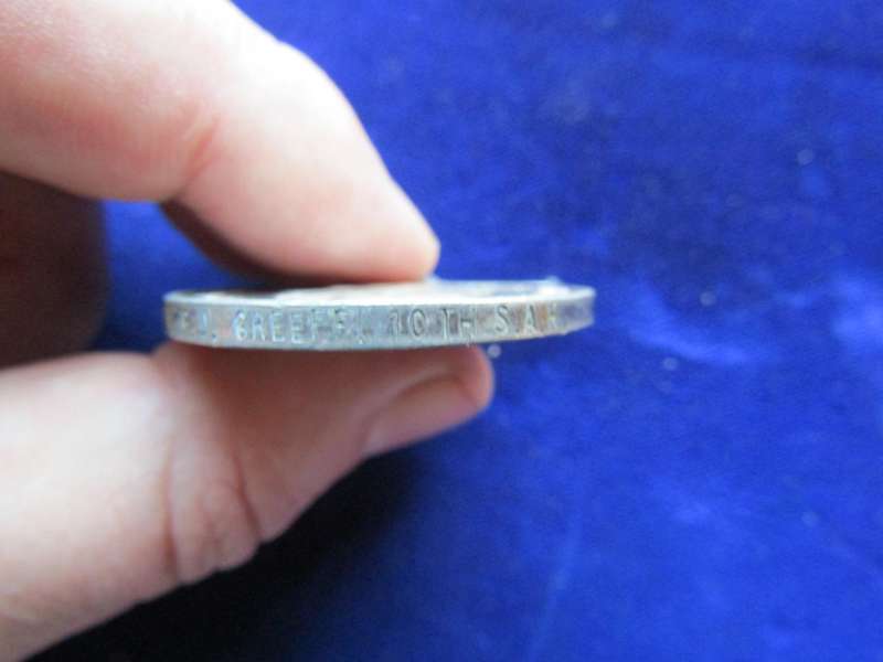 WW1 British War Medal to PTE FJ Greeff 10th SAH