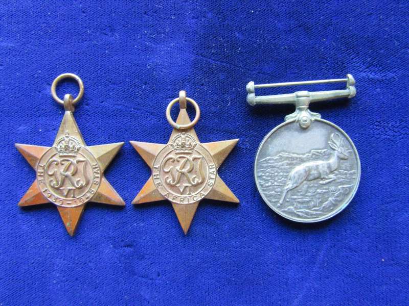 3 WW2 Medals to DE Mack