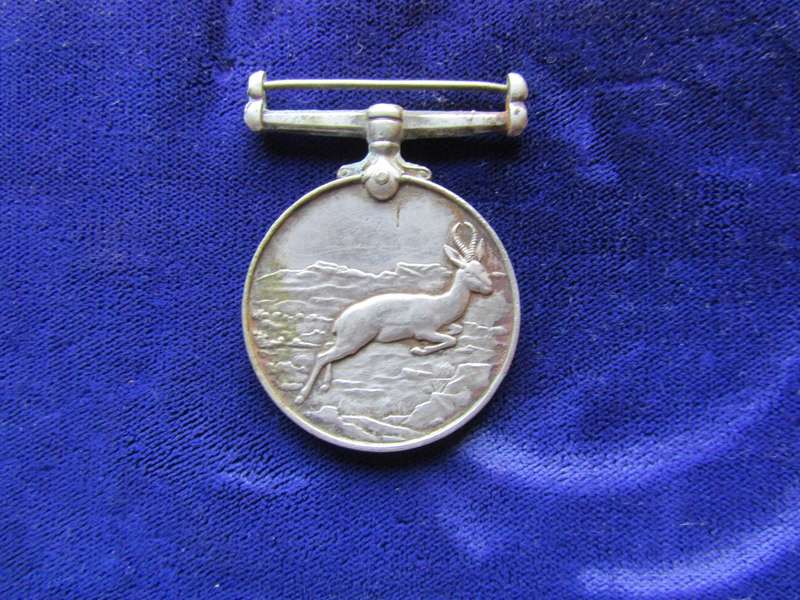 WW2 Africa Service Medal To W Kelley