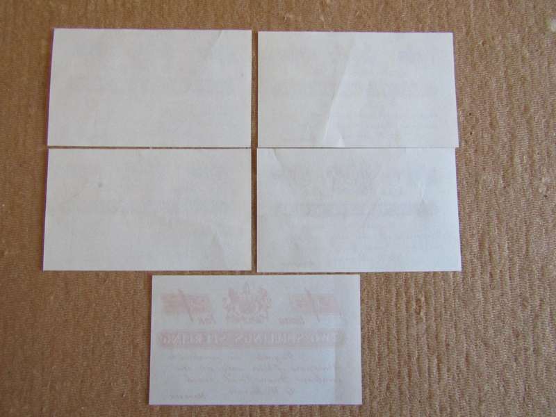 5 Green Point Track Prisoner of War Tokens