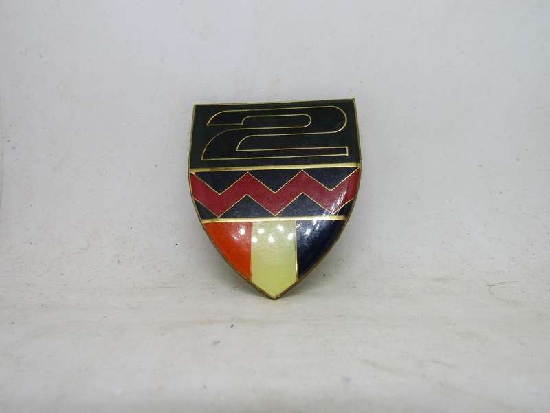 SADF 2 SA Infantry Battalion Shoulder Flashes. Pins intact.