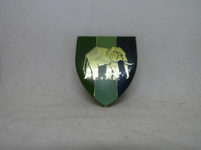 SADF Eastern Province Command Signals Shoulder Flashes. Pins intact.