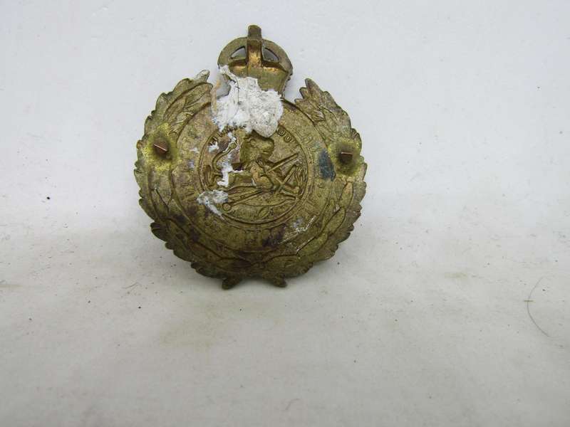 British South African Police Cap Badge . No Pins