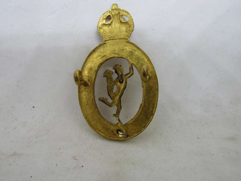 SADF Signal Corps  Cap Badge . Pins Intact