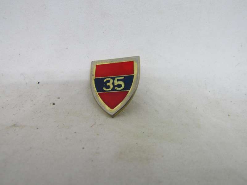 SADF 35 Engineers Fob Flash . Pins Intact 2cm