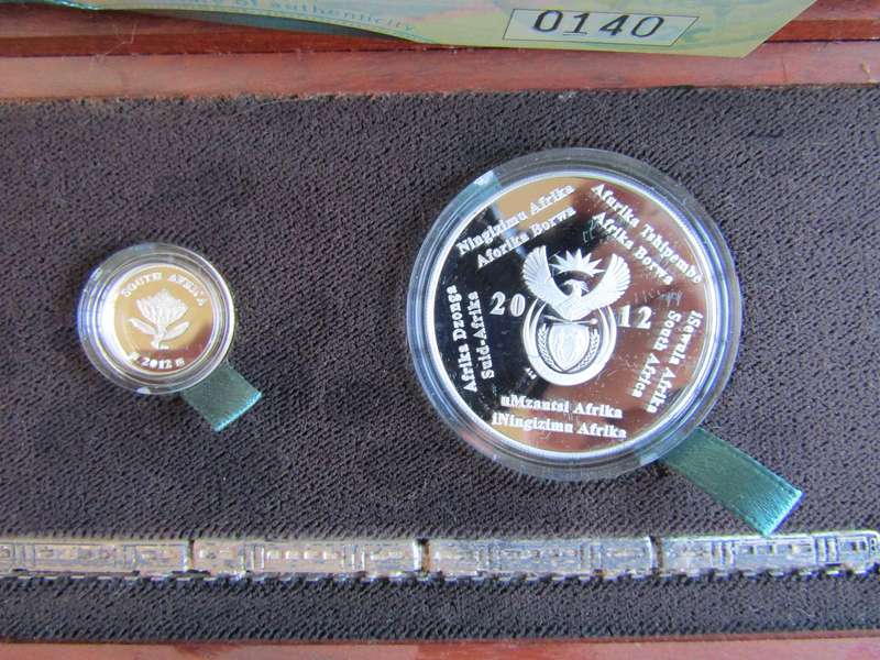 Trains of South Africa Gautrain silver set