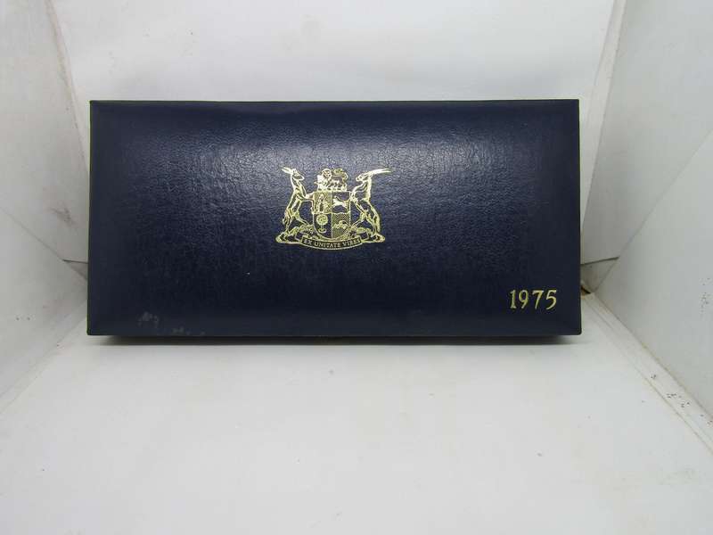 1975 South African Proof set Mintage 5 500