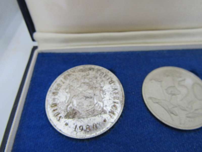 1980 South African Proof set Mintage 5 000