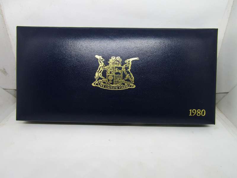 1980 South African Proof set Mintage 5 000