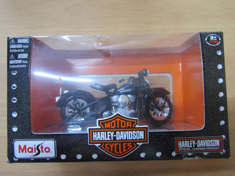Maisto Die Cast Harley Davidson 1948 FL PANHEAD