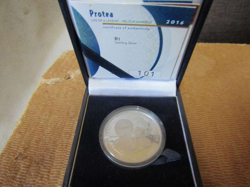 2016 Proof Life of a Legend Silver coin. Low Nr 101