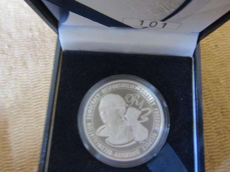 2016 Proof Life of a Legend Silver coin. Low Nr 101