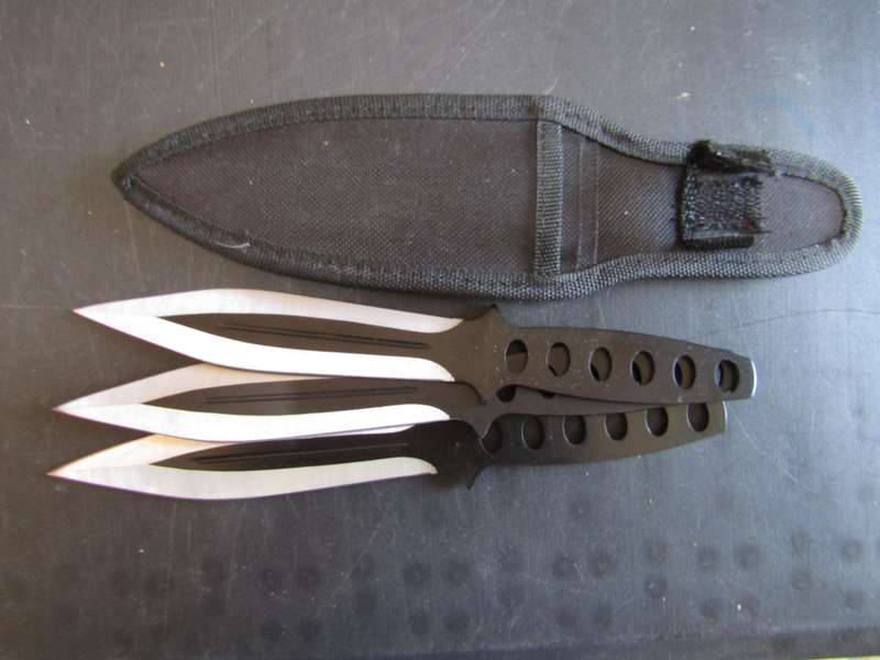 Stainless Steel Unused Throwing Knives