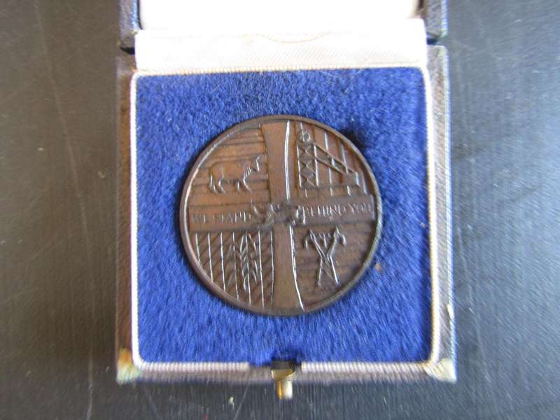 1965 Rhodesian Independence Medallion in Box