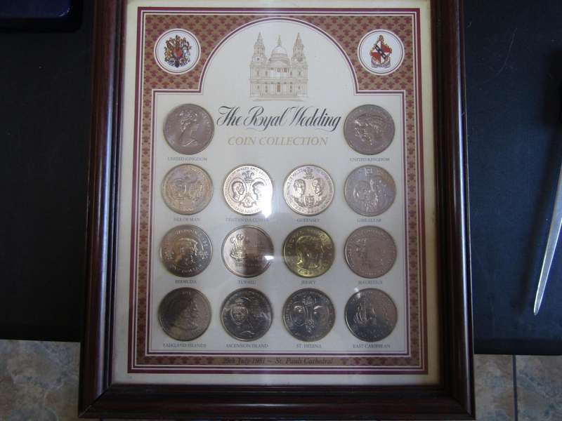 The Royal Wedding Collection Crowns Coin Collection