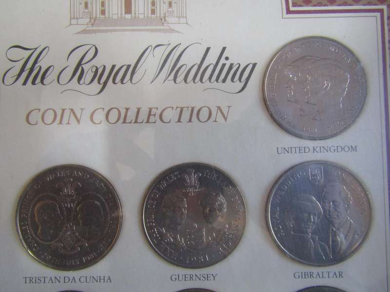 The Royal Wedding Collection Crowns Coin Collection