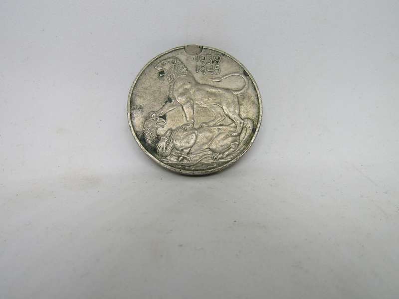 1939 to 1945 WW2 Medal to UK Recipient. No T Bar