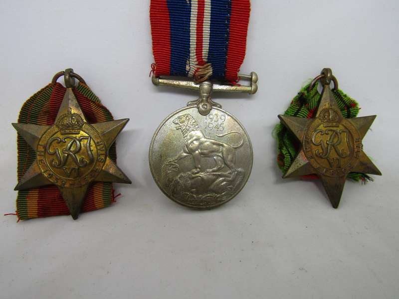 4 WW 2 Medal group to PS Venter