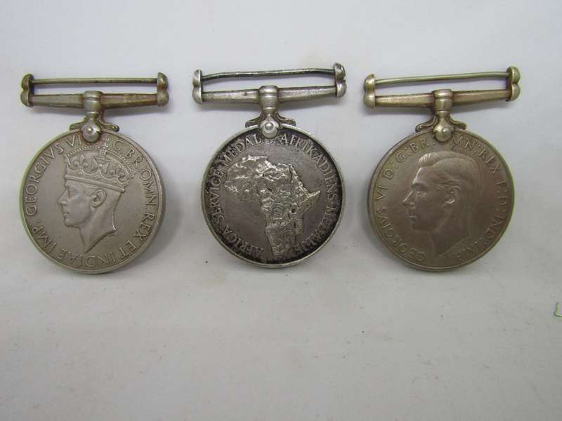 3 WW 2 Medals to H Caras