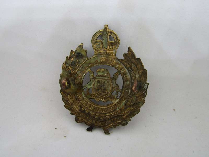 WW2 South African Engineering Corps Beret Badge