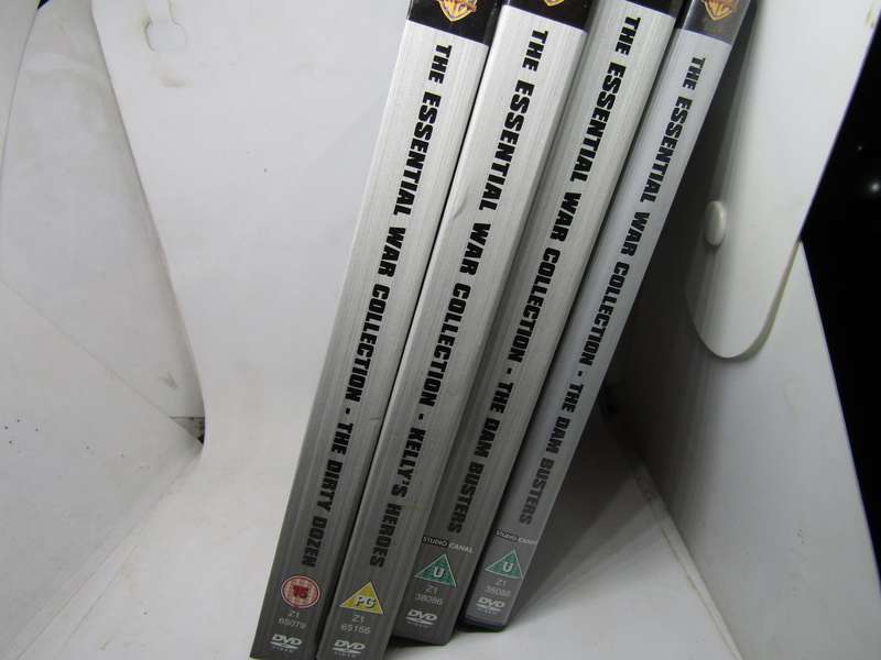 3 Essential  DVD Box set The Dam Buster Dirty Dozen Kelly's heroes