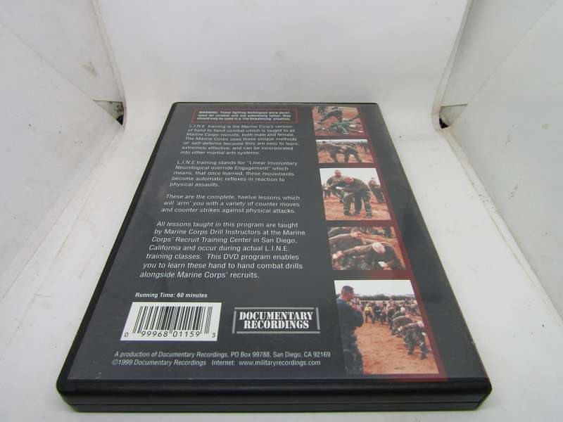 Hand To Hand Combat Marine corps Training  DVD