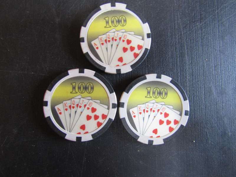 Las Vegas Nevada $100 Poker Chips