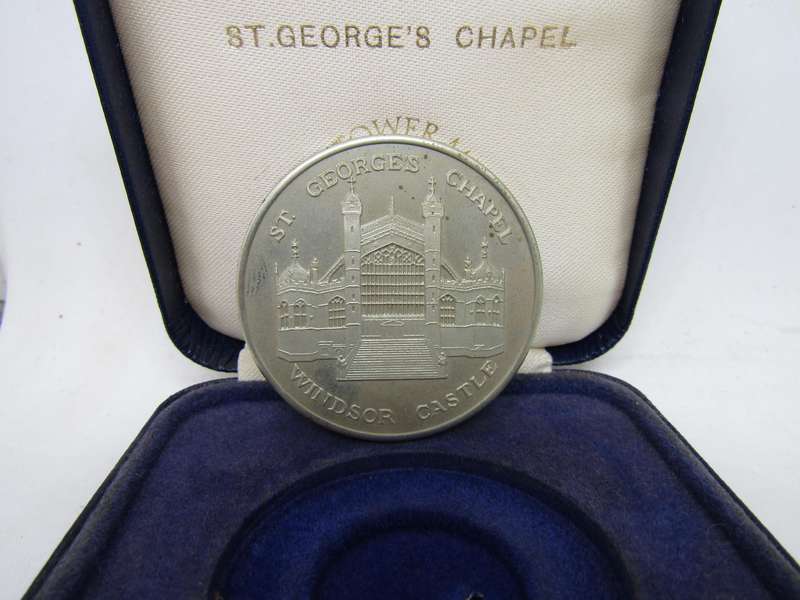 Exclusive Edition St Georges Chapel Medal