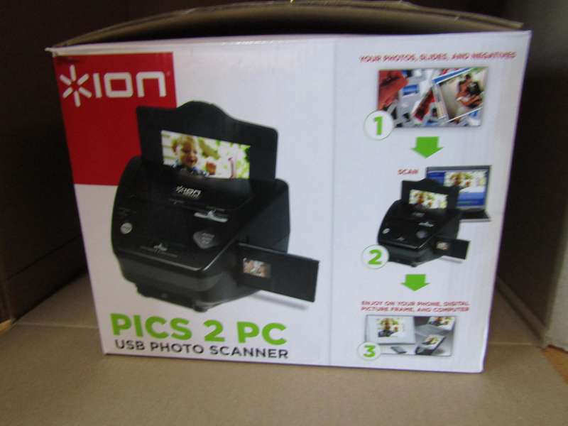 Ion Pics 2 Pc Photo scanner Unused in Box