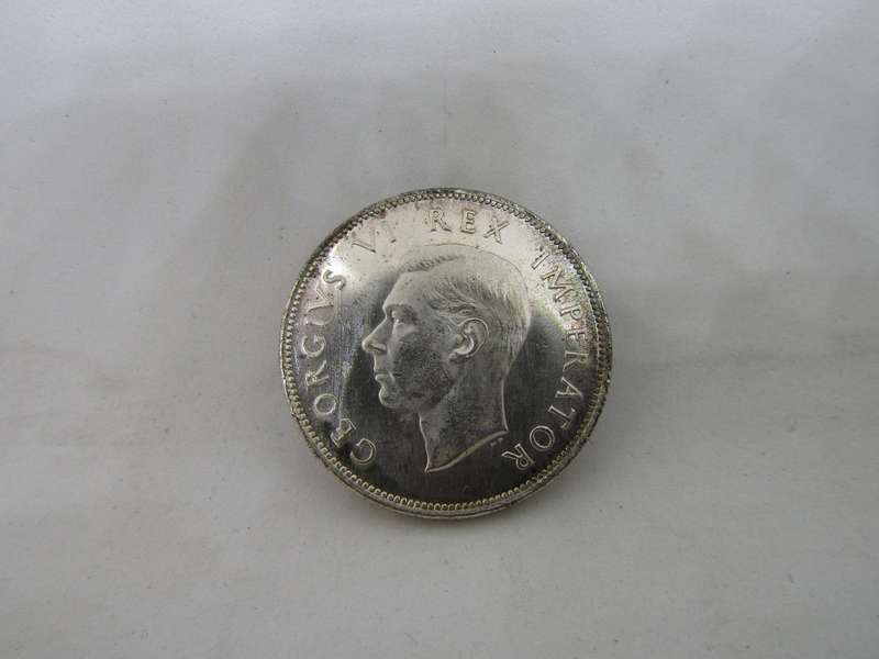 1942 South African Half Crown. Mintage 3 179 555 Higher Grade