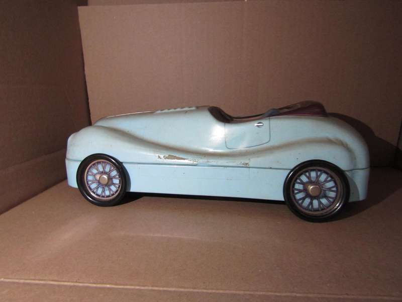 Woolworths Chocolate and Cookies Racecar tin