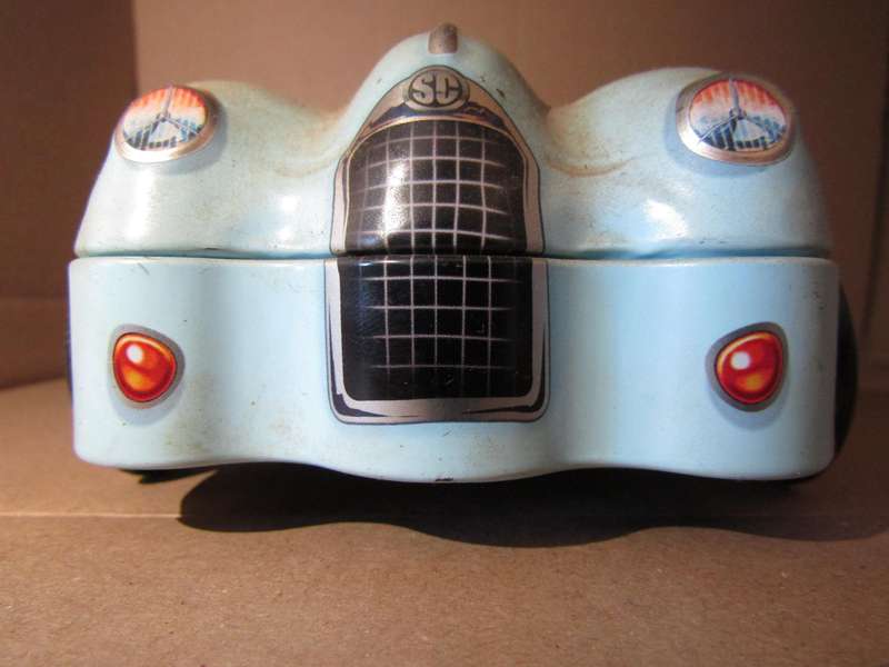 Woolworths Chocolate and Cookies Racecar tin