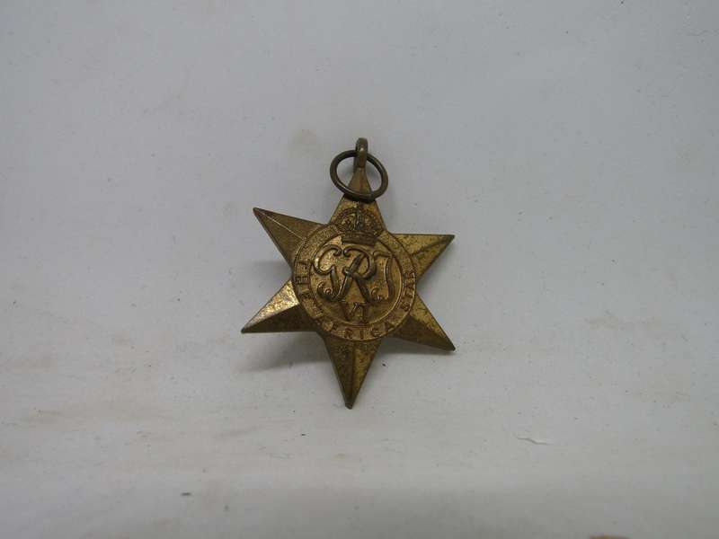 WW 2  African Star Medal to LH de Goede