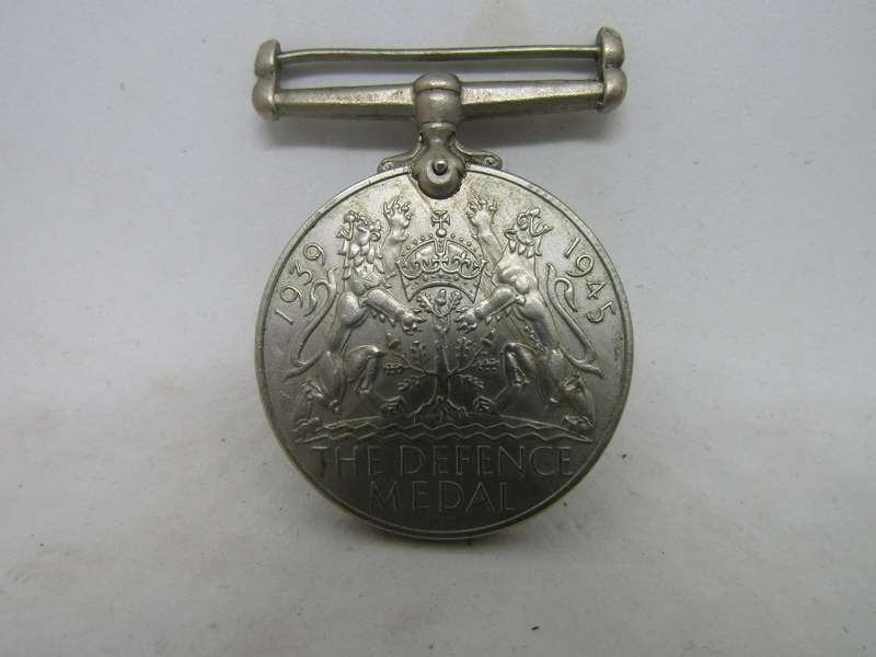 WW2 Defence Medal to  A de Klerk (C)