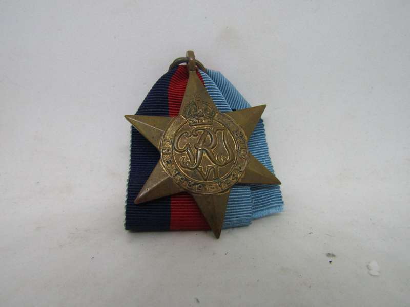 WW2 1939 to 1945 Star to  CF De La Rosa