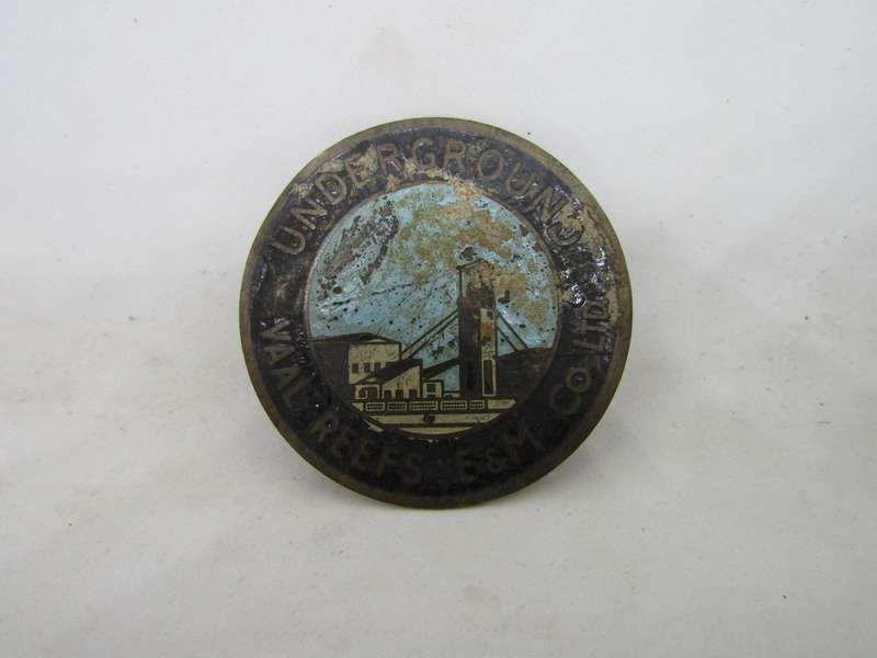Rare Undergrouns Driver Vaal Reefs E. & M. Co. LTD