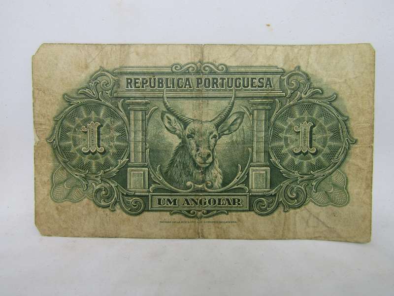 1948 Angola  1 Angolar banknote (KM 70) catalogue VF R1350