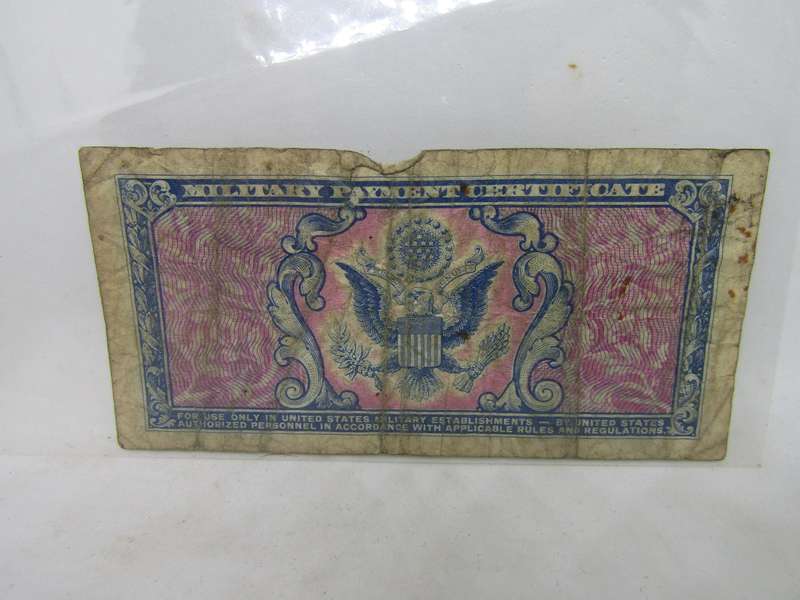 1951 United States Military banknote (M 24) catalogue VF R280