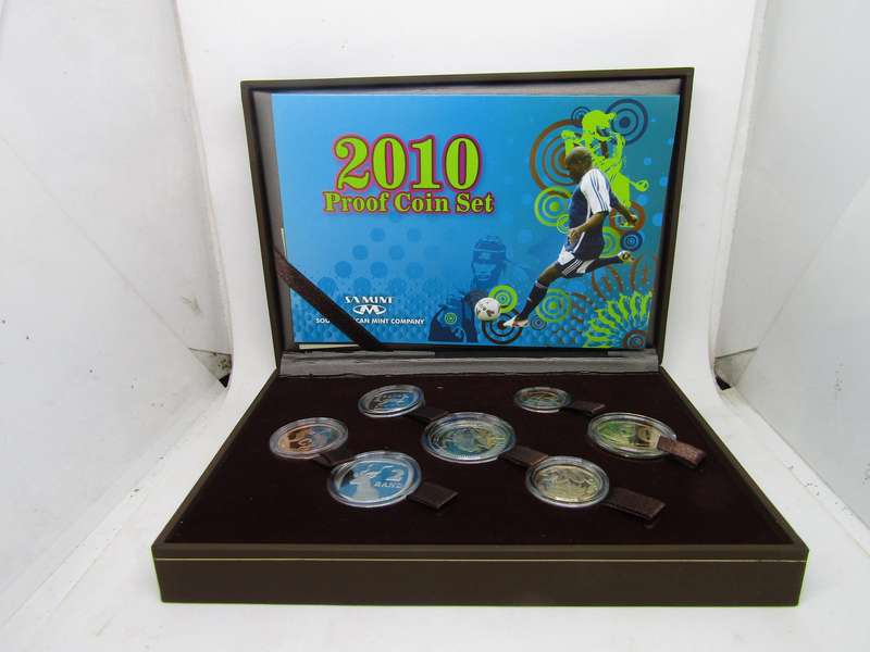 2010 South African Proof set . Mintage < 3000