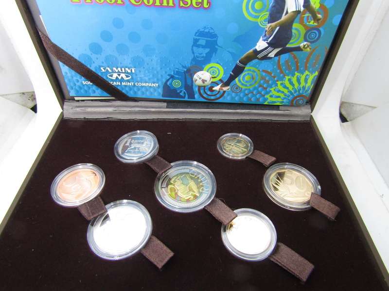 2010 South African Proof set . Mintage < 3000
