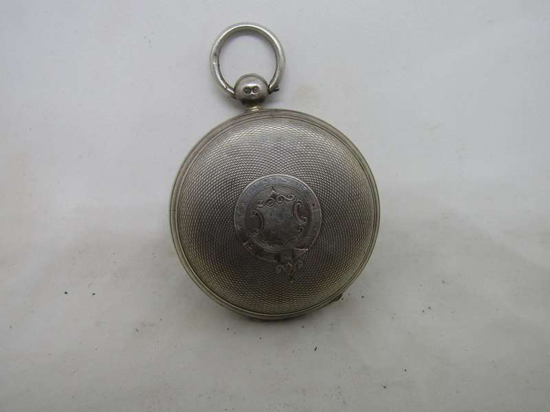 .925 Sterling Pocket watch casing no movement over 55gr (5cm diameter) with Glass