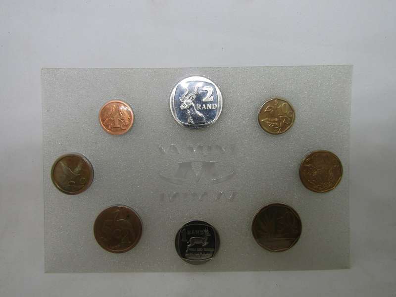 1992 South African Unc Set. Bid per set.