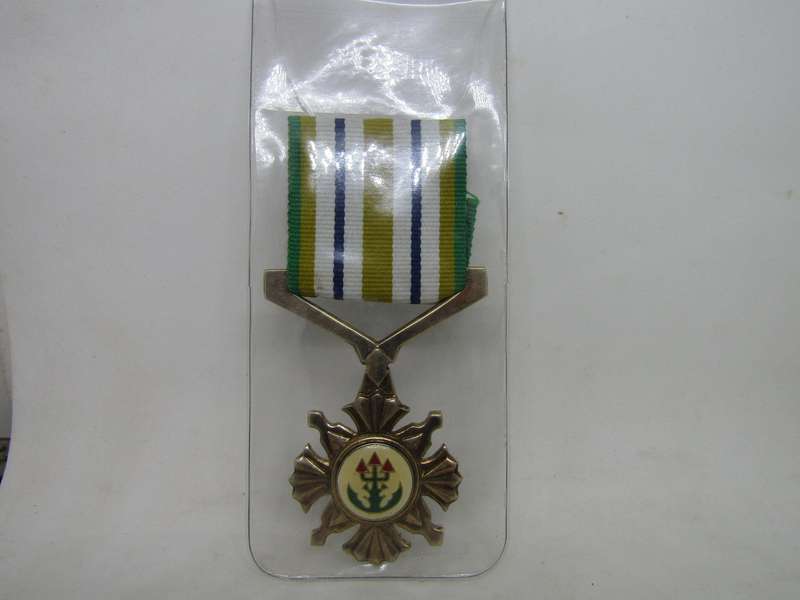South African Police Medal - Star for Outstanding Service -  Silver Gilt * Full Size