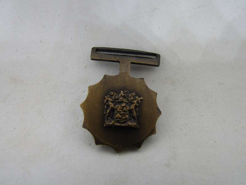 SADF MMM Miniature Medal (Blank)