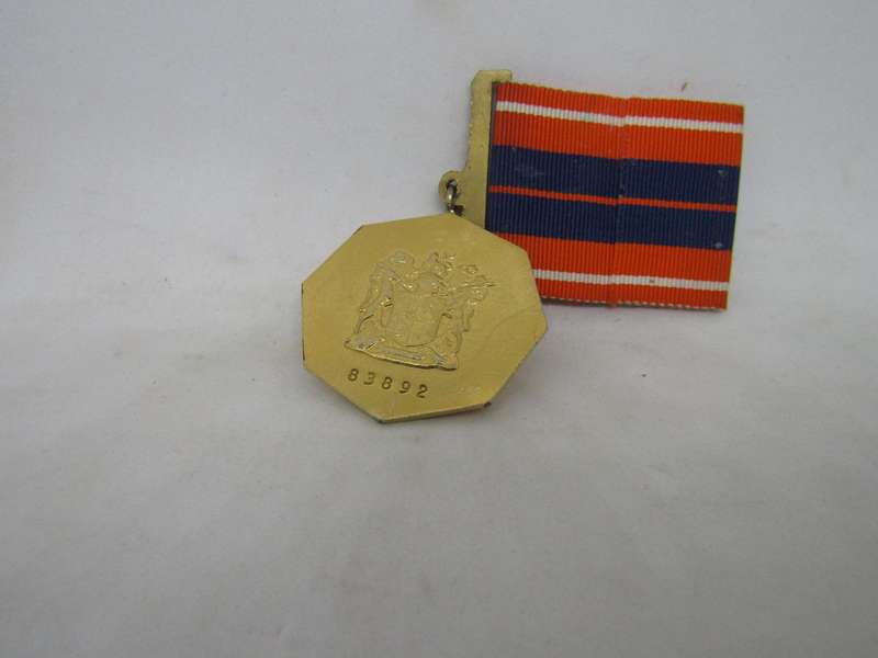 SADF Pro Patria Full size Medal  Swivel Type