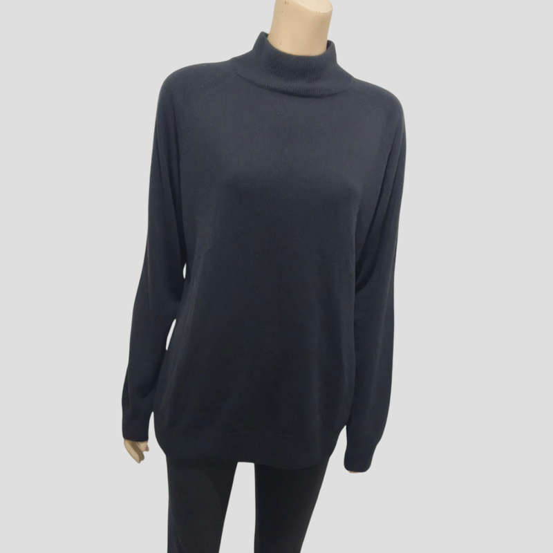 Navy Blue Top Large