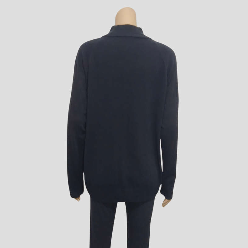 Navy Blue Top Large