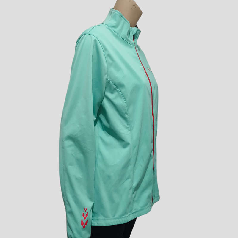 Mint Green Softshell jacket size 14